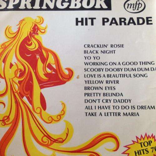 L.P. - Various Artists - Springbok Hit Parade Top Hits 70