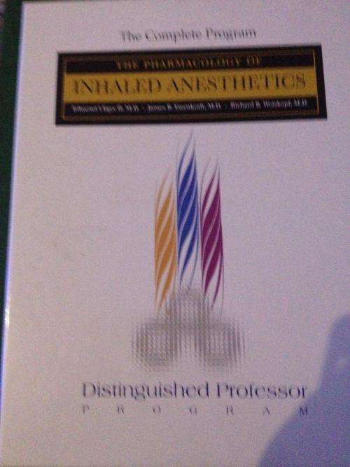 The Pharmacology of Inhaled Anesthetics - Complete Program Books + dvds