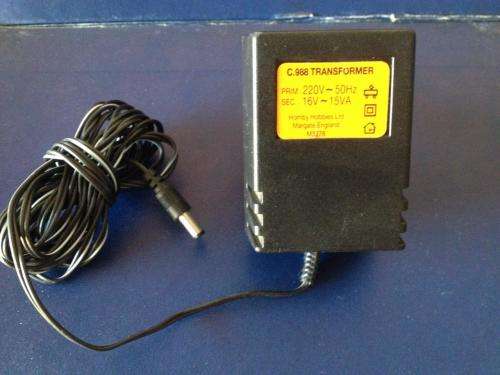 Scalextric - Power Supply C.988 Plug in Transformer made in England - 1:32 Scale