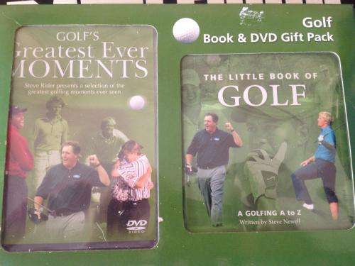 Golf Book & DVD Gift Pack