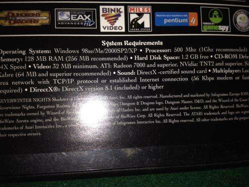 PC - Neverwinter Nights & Shadows of Undrentide Expansion Pack