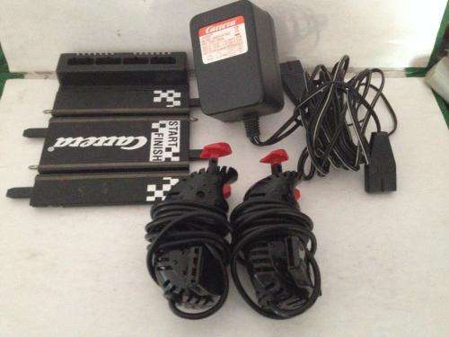 Carrera Go - Power Supply Plug in Transformer Power Base & 2 Controllers 1:43 scale