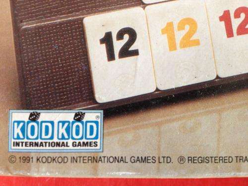 The Original Rummikub - Travel Edition - 1991 Kodkod International Games Ltd