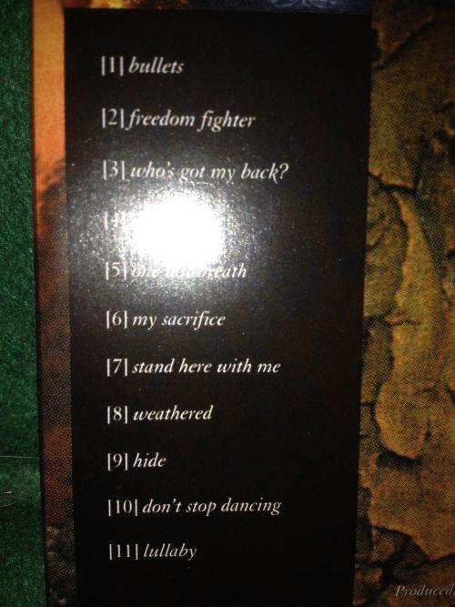 CD - Creed - Weathered