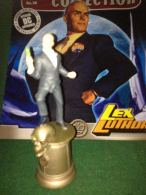 DC Chess Collection - Lex Luthor c/w Magazine no 38 Eaglemoss Collections