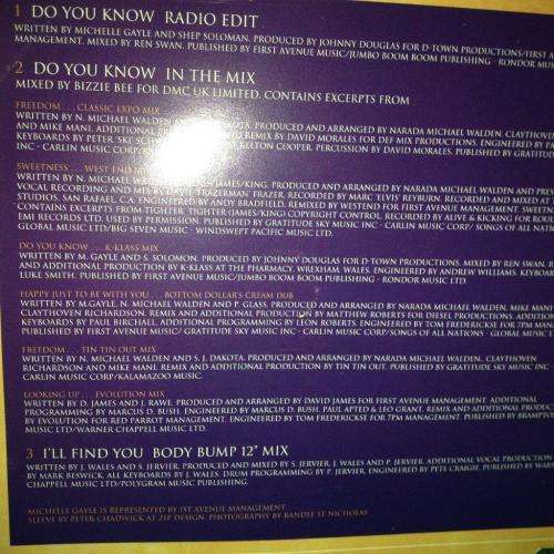 CD - Michelle Gayle - Do You Know (Single)