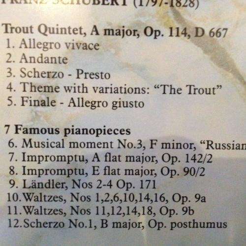 CD - Schubert