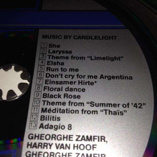 CD - Music by Candlelight - Panflute