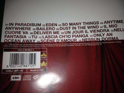 CD - Sarah Brightman - Eden