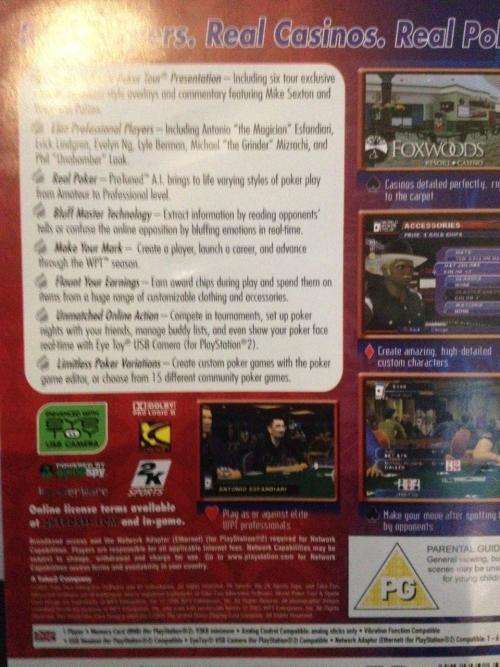 PS2 - World Poker Tour