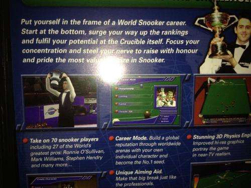 PS2 - World Championship Snooker 2002
