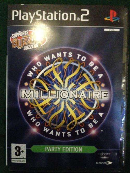 Who Wants To Be A Millionaire Party Edition - Playstation 2 (PS2)