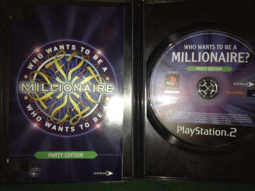 Who Wants To Be A Millionaire Party Edition - Playstation 2 (PS2)