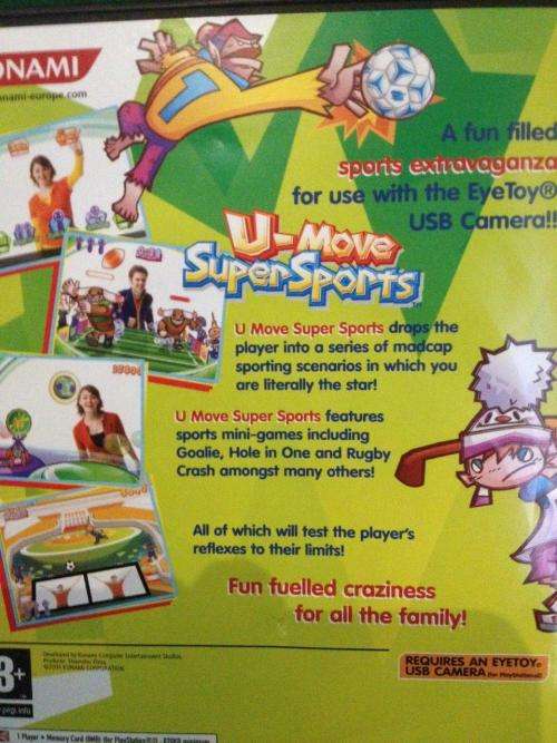 PS2 - U-Move Super Sports