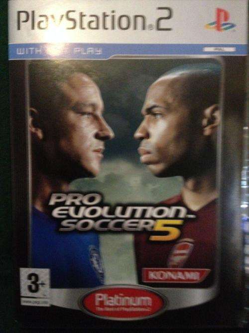 Pro Evolution Soccer 5 Platinum - Playstation 2 (PS2)
