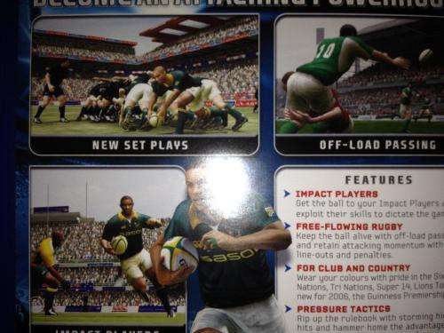 PS2 - EA Sports Rugby 06