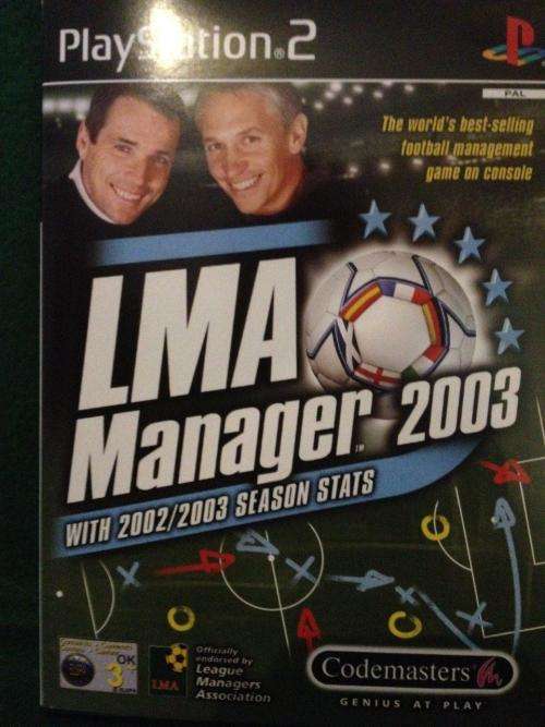 PS2 - LMA Manager 2003