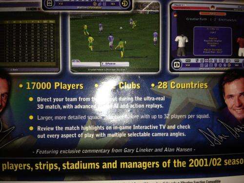 PS2 - LMA Manager 2002