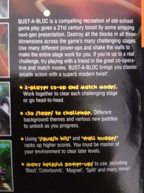 PS2 - Bust-A-Bloc