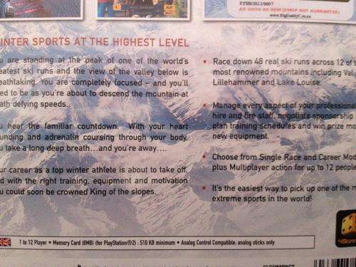 Alpine Skiing 2005 - Playstation 2 (PS2)