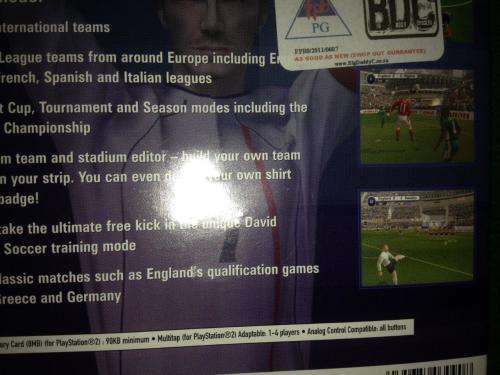 PS2 - David Beckham Soccer