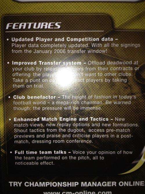 PS2 - Championship Manager 2006