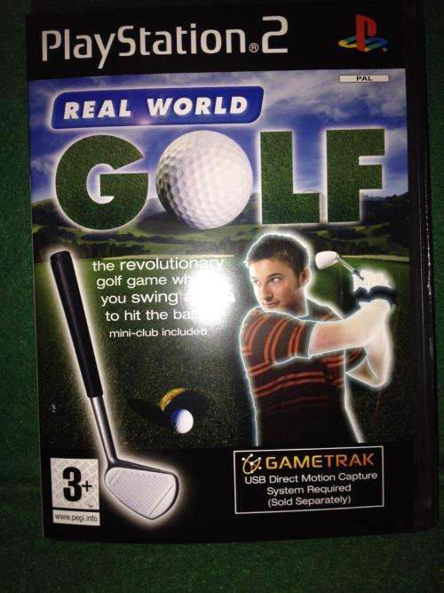 PS2 - Gametrak Real World Golf