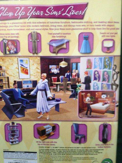 PC - The Sims 2 Glamour Life Stuff