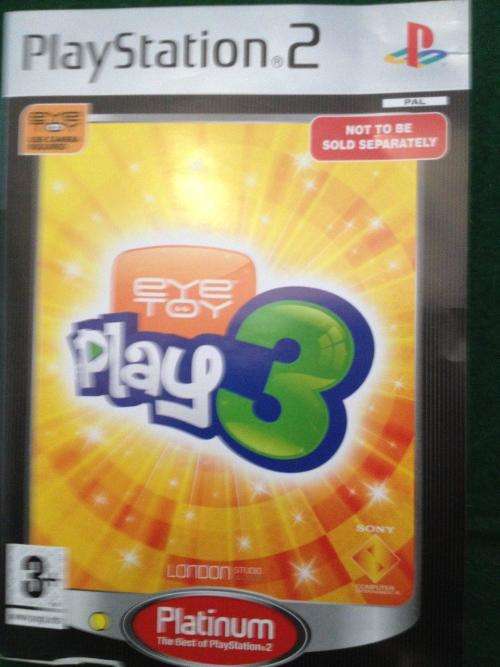 PS2 - EyeToy : Play 3 Platinum