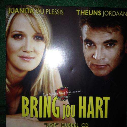 CD - Juanita Du Plessis Theuns Jordan - Bring Jou Hart "Live" Dubbel CD