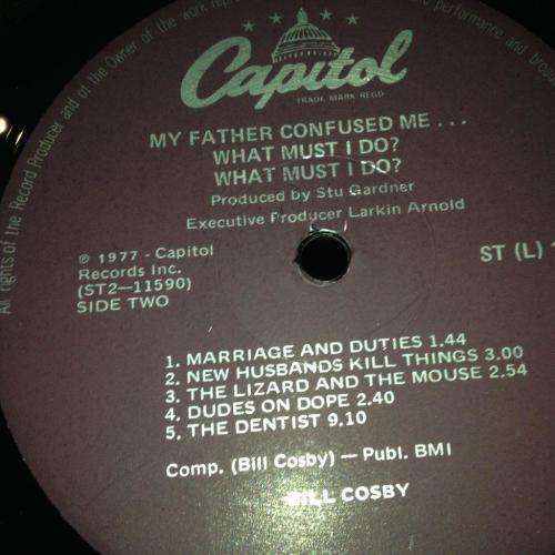 LP - Bill Cosby - My Father Confused Me... What Must I Do?