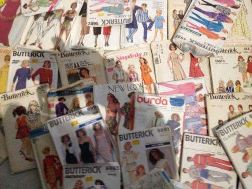 Huge Job Lot of Sewing Patterns x 49 see pics + extra's