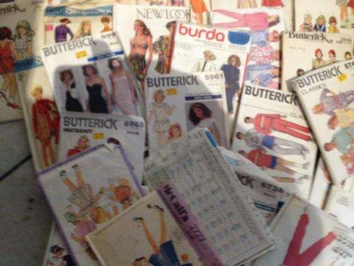Huge Job Lot of Sewing Patterns x 49 see pics + extra's