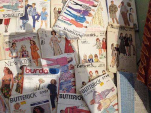 Huge Job Lot of Sewing Patterns x 49 see pics + extra's