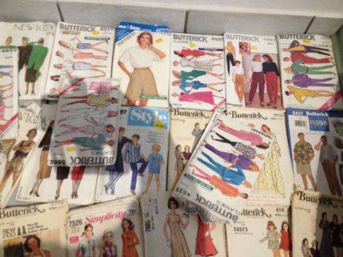 Huge Job Lot of Sewing Patterns x 49 see pics + extra's
