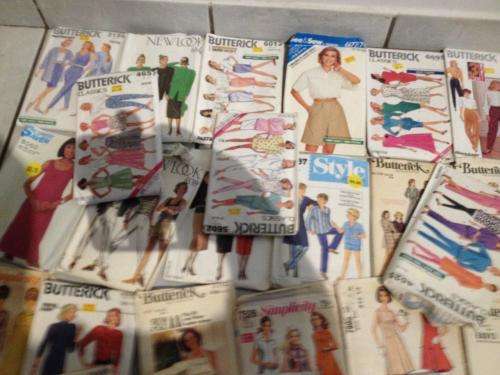 Huge Job Lot of Sewing Patterns x 49 see pics + extra's