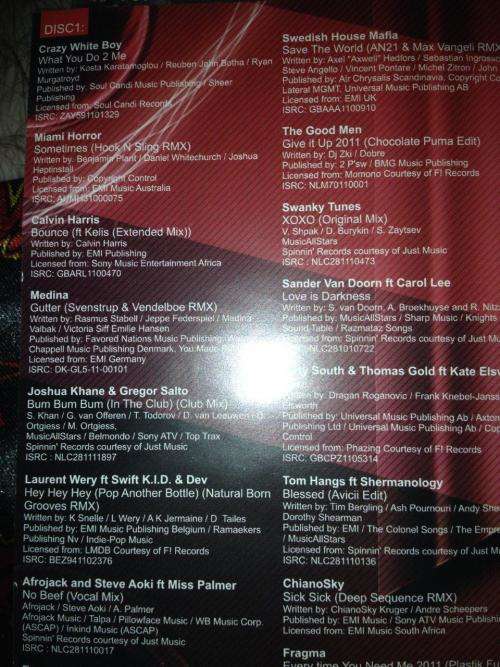 CD - The Best Club Anthems 2011 Volume 2 mixed by Kevin Grenfell (3cd)