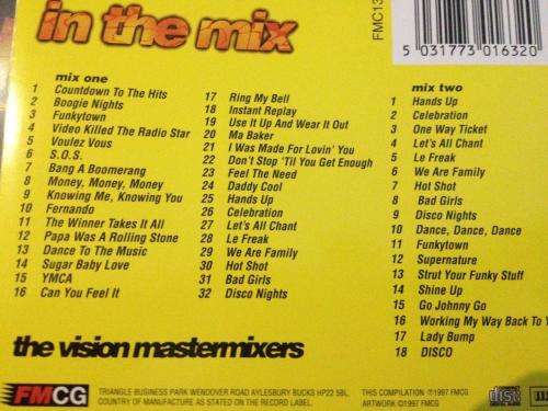 CD - In The Mix - The Vision Mastermixers