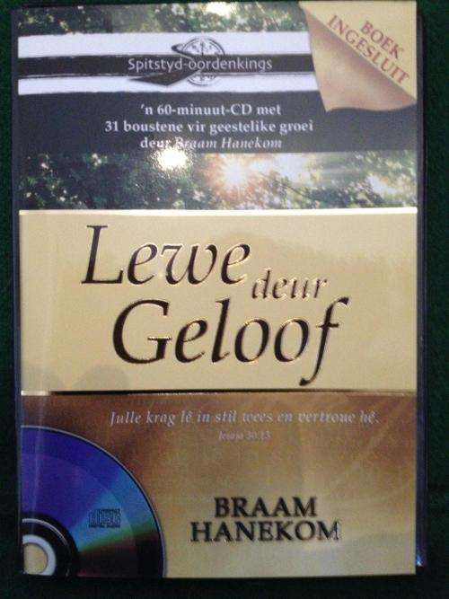 CD - Lewe deur Geloof - Braam Hanekom - boek ingesluit