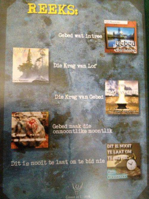 CD - Die Krag van Gebed - Gary Kieswetter 5 in 1 cd reeks