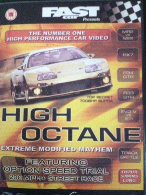 DVD - Fast Car -High Octane