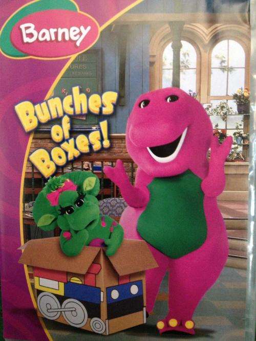 DVD - Barney - A Bunches of Boxes