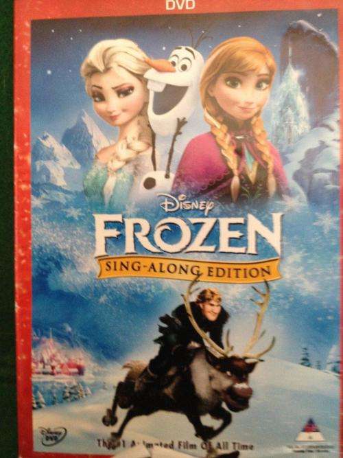 DVD - Disney Frozen - Sing Along Edition