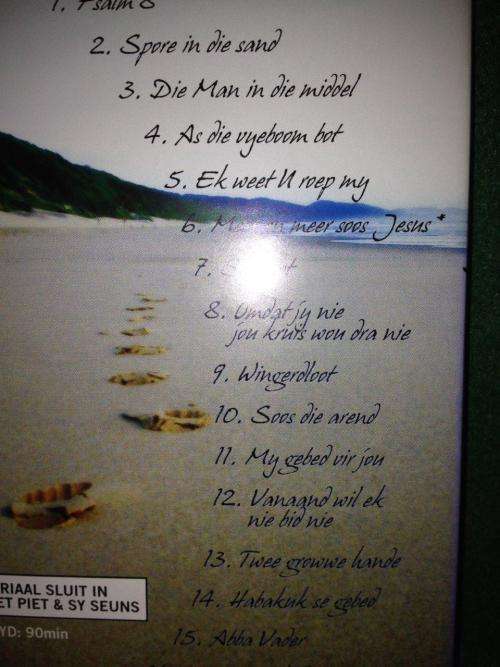 DVD - Piet Smit - Spore in Die Sand