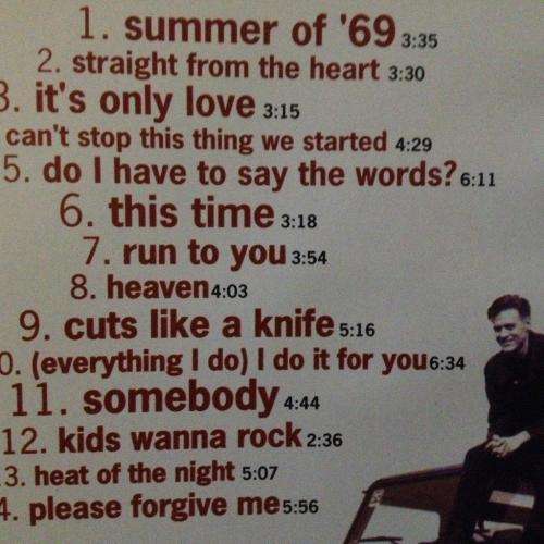 CD - Bryan Adams - So Far So Good
