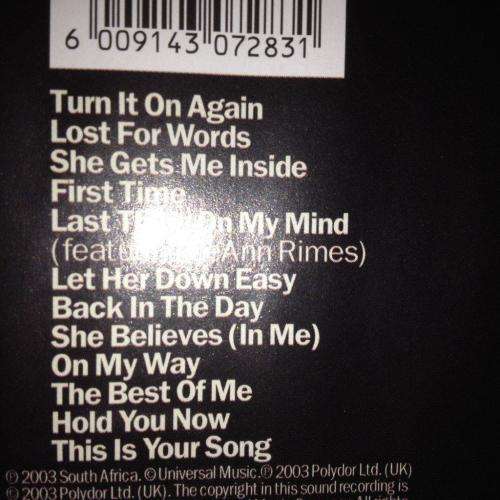 CD - Ronan Keating - Turn it on