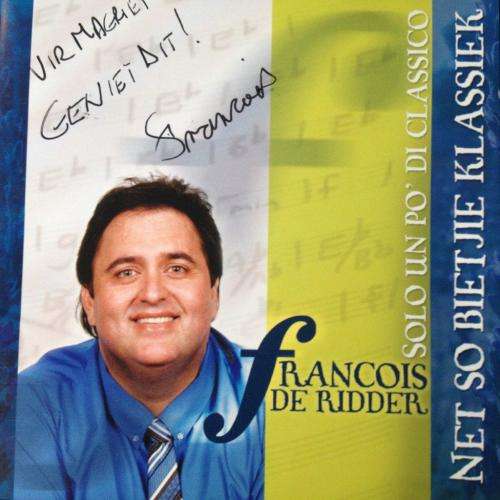 CD - Francois De Ridder - Solo Un Po`Di Classico