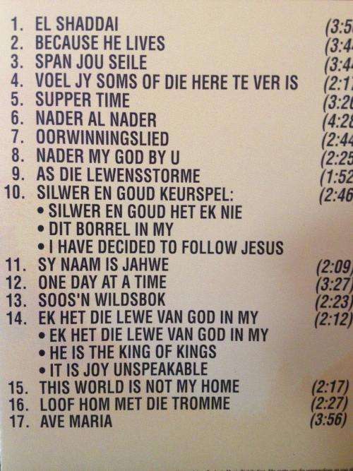 CD - Deon van der Merwe - Gospel Guitar vol 3