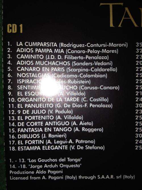 CD - Tango (2cd`s)