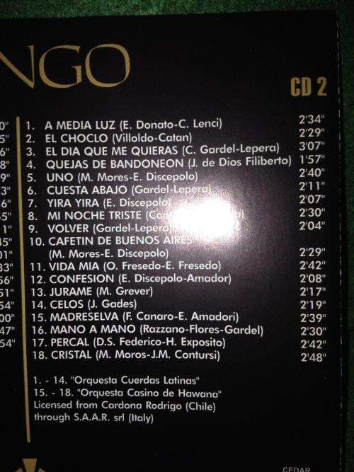 CD - Tango (2cd`s)